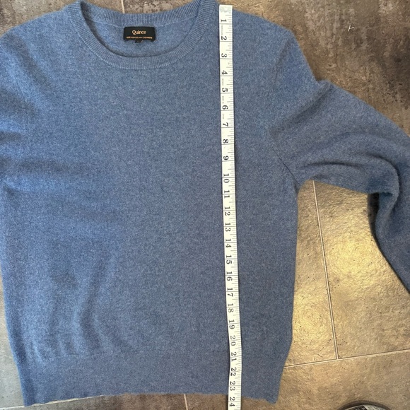 Quince Cashmere Sweater Womens XL fits a Sm/Med Cozy Cabincore READ description - Picture 9 of 12